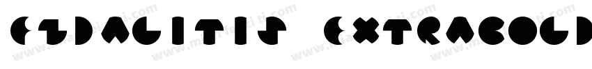 FZDaLiTiS ExtraBold字体转换